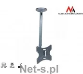 Inne akcesoria audio-wideo - Maclean Uchwyt do TV sufitowy 10-30 50~85cm 30kg MC-504A S max vesa 200 srebrny (mc-504s) - miniaturka - grafika 1