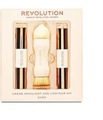 Pozostałe kosmetyki - REVOLUTION zestaw Creme rozśw i kontur Dark Makeup Revolution - miniaturka - grafika 1