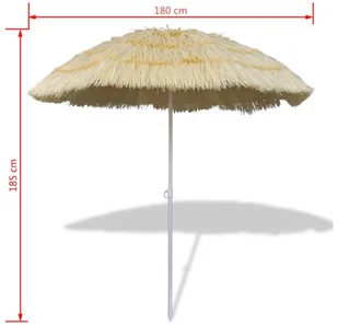 vidaXL vidaXL Parasol plażowy w hawajskim stylu - Parasole ogrodowe - miniaturka - grafika 6