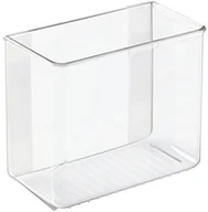 Pojemniki kuchenne - InterDesign Inter wzornictwo 66100eu affixx folii samoprzylepnej deska organizer, niezwykle silna siła przyczepności, śladów usunąć, przezroczysta 66100 - miniaturka - grafika 1