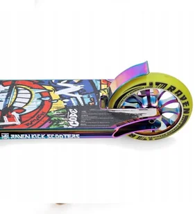 Raven Skates Hulajnoga Raven Code (neo chrome/lime) - Hulajnogi - miniaturka - grafika 7