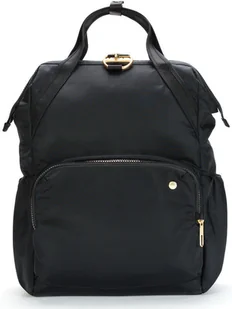 Pacsafe Citysafe CX, plecak dzienny, torba z uchwytami, plecak z zabezpieczeniem przed kradzieżą, czarny/czarny - Plecaki - miniaturka - grafika 9