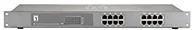 Switche - LevelOne Switch  16-Port Fast Ethernet PoE, PoE + 120 W 52085203 - miniaturka - grafika 1