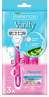 Bielenda Vanity Soft maszynki do golenia 3szt. - Maszynki do golenia i wkłady - miniaturka - grafika 2