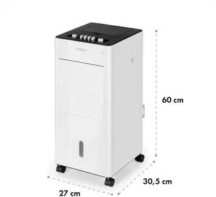 OneConcept OneConcept Freshboxx, klimatyzator 3 w 1, 65W, 360 m/h, 3 prędkości wiatru, biały ACO14-freshboxx-WH - Klimatory OneConcept OneConcept Freshboxx, klimatyzator 3 w 1, 65W, 360 m/h, 3 prędkości wiatru, biały ACO14-freshboxx-WH - Klimatory - miniaturka - grafika 8