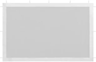 vidaXL Ścianki boczne do namiotu, 2 szt., siatkowe, białe - Pawilony ogrodowe - miniaturka - grafika 9