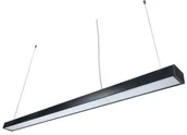 Lampy sufitowe - Linea Light KOLORENO LAMPA LED 40W SUFITOWA WISZĄCA CZARNA - BIAŁY NEUTRALNY LAMPA 40-CZ - miniaturka - grafika 1