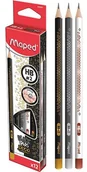 Ołówki - Maped OŁÓWEK MAPED Black Peps  DECO HB - miniaturka - grafika 1