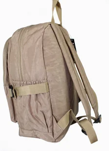 Bag Street Praktyczny Plecak Materiałowy BAG STREET 2216 BEŻOWY 35 x 26 x 15 cm - Plecaki - miniaturka - grafika 3