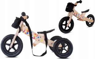 SUN BABY Rowerek Biegowy Drewniany 2w1 Twist - Rowerki biegowe - miniaturka - grafika 19