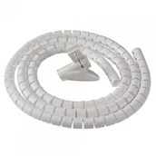 Maskownice do kabli - FELLOWES Organizator kabli FELLOWES Cablezip biały ORP.004 - miniaturka - grafika 1