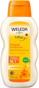 Weleda Calendula Baby Oil 200 ml Bezzapachowy olejek z nagietkiem lekarskim dla dzieci i niemowląt - Balsamy i oliwki dla dzieci - miniaturka - grafika 3