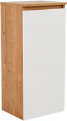 Szafki łazienkowe - Comad MONAKO OAK WHITE 811 szafka niska z koszem na pranie 40cm MONAKO OAK WHITE 811 - miniaturka - grafika 1