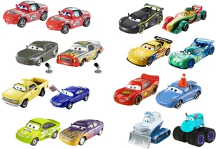 Mattel Auta Matel CARS 3 dwupak Chick Hicks with Headset &amp Natalie Certain Die-Cast Vehicle DXV99/DXW07 - Samochody i pojazdy dla dzieci - miniaturka - grafika 4