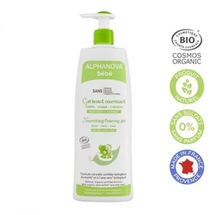 Eco&More ALPHANOVA BEBE DERMO Odżywczy żel do skóry suchej i atopowej 500 ml - Chusteczki higieniczne - miniaturka - grafika 2