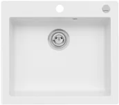 Zlewozmywaki - AXIS MOJITO 60 | biały - miniaturka - grafika 1