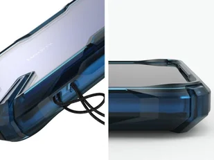 RINGKE Etui Fusion X do Xiaomi Redmi K30 Poco X2 Space Blue + Szkło Alogy 7693/9238X5 - Etui i futerały do telefonów - miniaturka - grafika 5