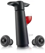 Pozostałe akcesoria barmańskie - Vacu Vin Pompka próżniowa i 2 korki Wine Saver Blister black 09814606 - miniaturka - grafika 1