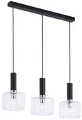Lampy sufitowe - Jupiter 1857 - VA3 - Żyrandol na lince VANES 3xE27/60W/230V srebrny/czarny - miniaturka - grafika 1