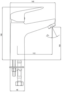 Deante BMO 020M BORO CHROM - Baterie umywalkowe - miniaturka - grafika 3