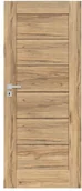 Drzwi wewnętrzne - Drzwi pełne Toreno 90 prawe dąb srebrzysty TORDBS000019 - miniaturka - grafika 1