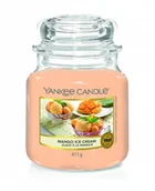 Świece - Yankee Candle ŚWIECA MANGO ICE CREAM 411G 5038581134147 - miniaturka - grafika 1