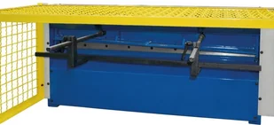 Metallkraft """"""Silnikowe nożyce do blachy arkuszowej MTBS 1050-10 szerokość robocza 1050mm maks grubość blachy 1"" - Gilotyny i trymery - miniaturka - grafika 3