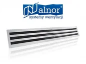Akcesoria do wentylacji i klimatyzacji - Alnor Nawiewnik liniowy, regulowany, 3 szczelinowy 990mm LDS-3-990 - miniaturka - grafika 1