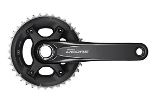 SHIMANO Mechanizm korbowy Deore FC-M6000 czarny / Długość: 175 mm / Ilość rzędów: 2 / Stopniowanie: 38-28 EFCM6000EX88X - Części rowerowe SHIMANO Mechanizm korbowy Deore FC-M6000 czarny / Długość: 175 mm / Ilość rzędów: 2 / Stopniowanie: 38-28 EFCM6000EX88X - Części rowerowe - miniaturka - grafika 1