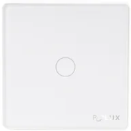 Systemy inteligentnych domów - SANICO ELECTRONICS POLSKA SPÓŁKA Z OGRANICZONĄ ODP WYŁĄCZNIK Dotykowy Jednobiegunowy WIFI Smart max 800W 230V Tuya POLUX - miniaturka - grafika 1