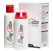 Pielęgnacja tatuażu - Easy Tattoo Easy Tattoo - Zestaw do pielęgnacji tatuażu - Krem 100 ml + Żel czyszczący 125 ml - miniaturka - grafika 1