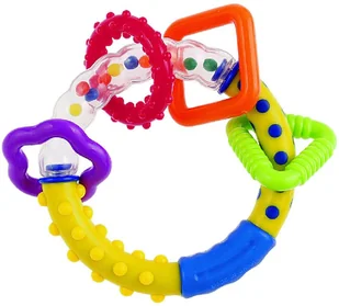 Canpol babies grzechotka Kolorowe Kształty - Grzechotki dla dzieci - miniaturka - grafika 2