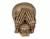 Wyposażenie pokoiku dziecięcego - SKARBONKA czaszka trzy małpki Czacha Wielokrotna - miniaturka - grafika 1