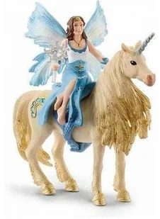 Schleich Eyela na złotym jednorożcu - Figurki dla dzieci - miniaturka - grafika 2