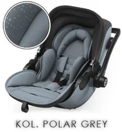 Foteliki samochodowe - Kiddy Evoluna i-Size 2 0-13kg -Polar Grey - miniaturka - grafika 1
