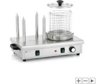 Royal Catering Podgrzewacz do hot dogów 650 W 4 szpikulce grzewcze RCPHW 650 - Inne urządzenia gastronomiczne - miniaturka - grafika 7
