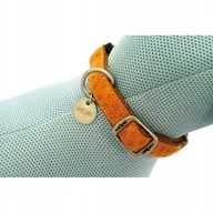 Smycze dla psów - dr Seidla Croci beżowa dla psa z ekoskóry rozmiar S - miniaturka - grafika 1