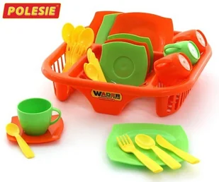 Zestaw naczyń Alisa z suszarką na 4 osoby - Zabawki i gry sportowe - miniaturka - grafika 2