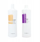 Zestawy kosmetyków damskich - Fanola Zestaw Fioletowy Szampon 1L + Odżywka 1L - miniaturka - grafika 1