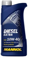 Akcesoria do elektronarzędzi - MANNOL Diesel Extra 10 W-40 API CH-4/SL olej, 1 litr, 1 l 10115600100 - miniaturka - grafika 1