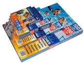 Folie do laminatora - Argo Cristal Folia do laminowania błyszcząca A2 125 mikronów / 100szt 320212 - miniaturka - grafika 1