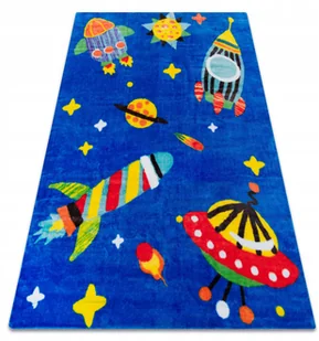 Super Dywan Anna 120x160 Chmurki niebieski #OZ099 - Dywany dla dzieci - miniaturka - grafika 15