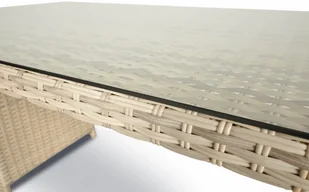 FocusGarden Narożnik ogrodowy Moniz Dinning Plus, beżowy - Meble ogrodowe - miniaturka - grafika 11