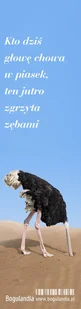 Bogulandia Zakładka do książki- Kto dziś głowę chowa w piasek - Powieści - miniaturka - grafika 3