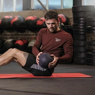 Reebok FITNESS MATA FUNKCJONALNA 8 MM CZERWONA RSMT-40030RD bach-5015-0 - Maty do ćwiczeń - miniaturka - grafika 7