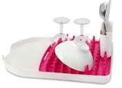 Viallidesign Suszarka do naczyń z ociekaczem (fuksjowa) Colori Vialli Design - Suszarki do naczyń - miniaturka - grafika 4