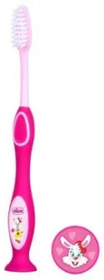 Chicco Szczoteczka do zębów 3 do 6 lat RÓŻOWA - Szczoteczki do zębów dla dzieci - miniaturka - grafika 2