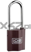 Kłódki - LOB Kłódka K351 znalowa z wydłużonym pałąkiem w systemie 1 klucz - miniaturka - grafika 1