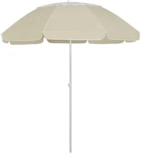 vidaXL Parasol plażowy, piaskowy żółty, 300 cm 314715 - Parasole ogrodowe - miniaturka - grafika 2