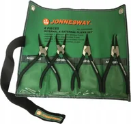 Kombinerki i obcęgi - Jonnesway Szczypce do pierścieni Segera 4 szt. - miniaturka - grafika 1